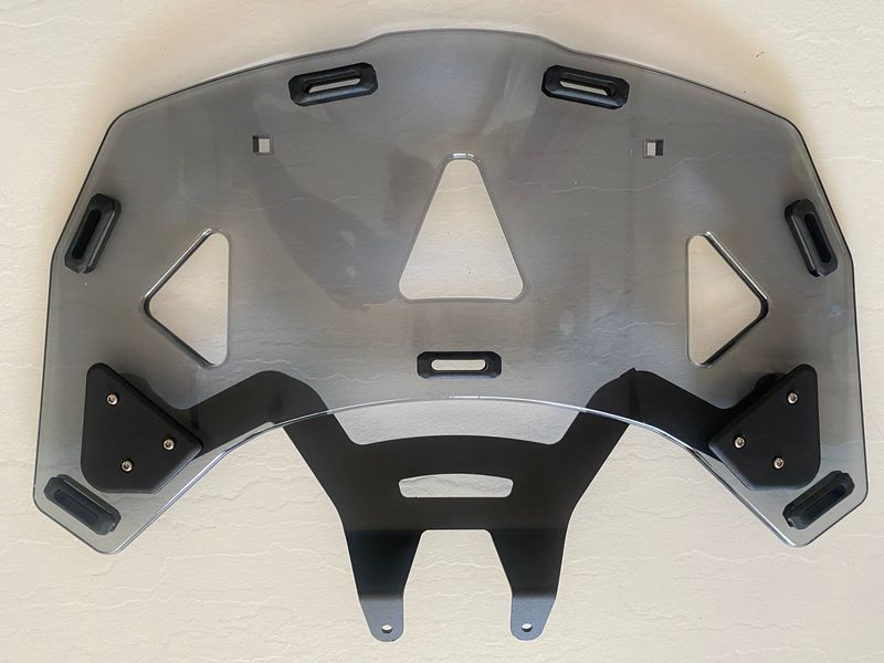 Luggage rack rear in PMMA Light Smoke BMW K 1600 Grand America (2017>)