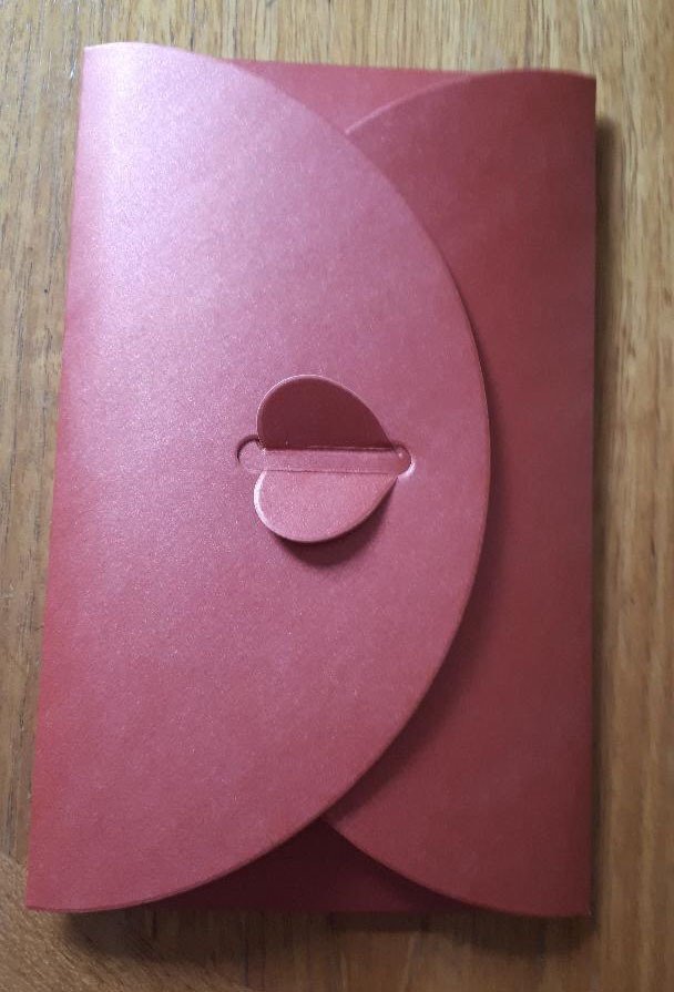 Forget-me-Not Heart shaped decorative hanging with heart gift envelope