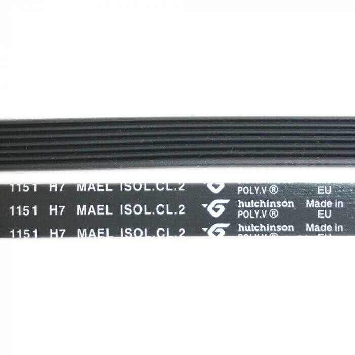 Ремень привода 1151 H7 L-1080 мм, чёрный H112