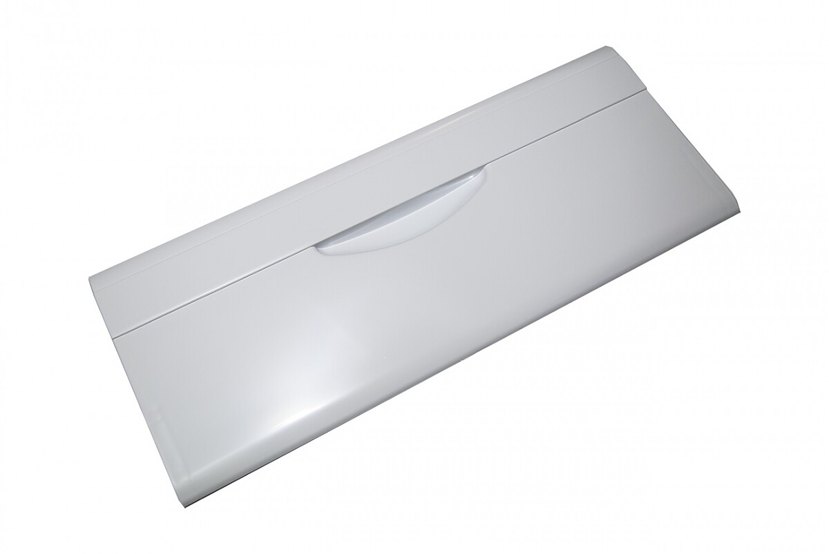 Панель ящика холодильника откидная Атлант-Минск, белая, H=185 мм, L= 470 мм, код 301540103800