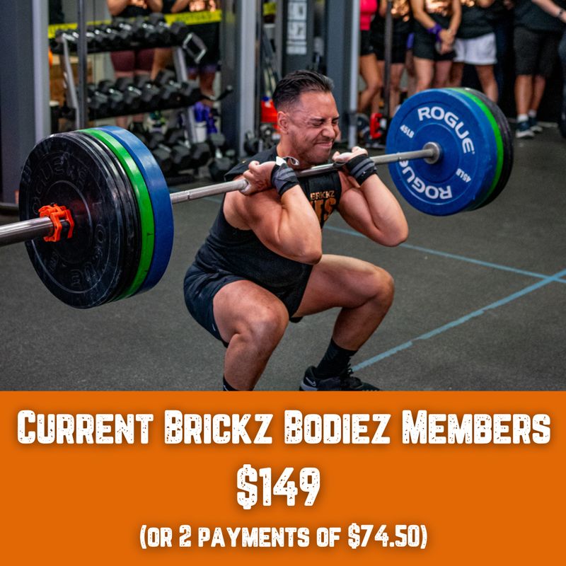 BRICKZ 2025 GAMES  - Current Brickz Bodiez Members
