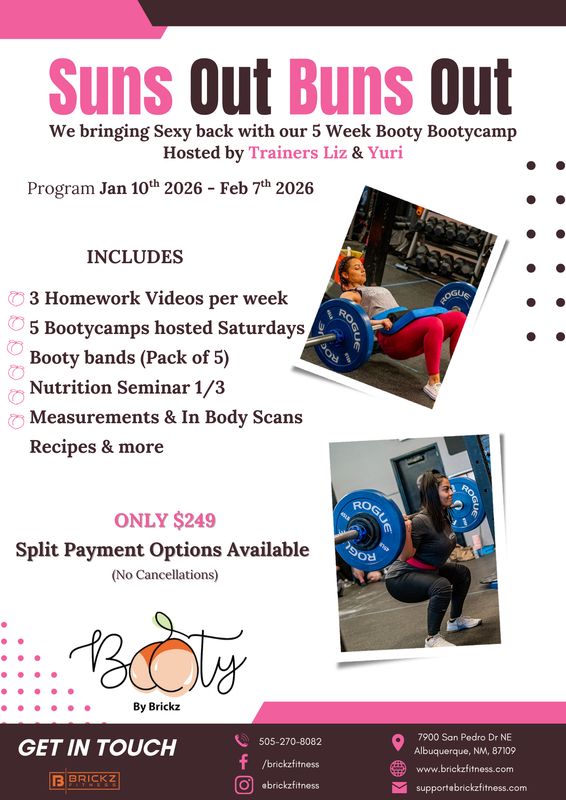 Suns Out Buns Out BootyCamp