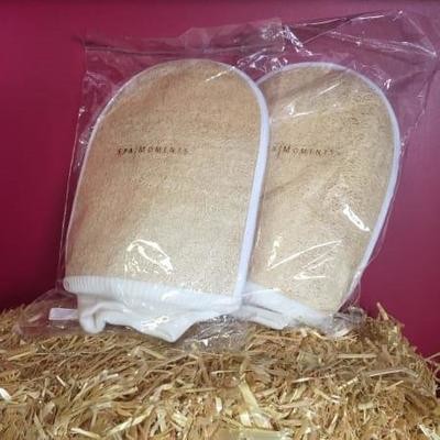 Spa Moment Loofah Mitt