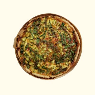Quiche 8 - Tomato Spinach