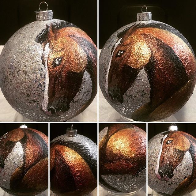 Custom Pet Portrait Ornaments