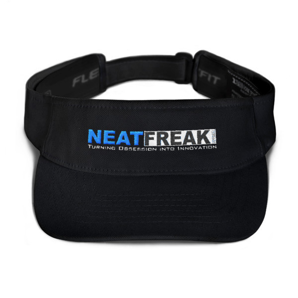 *TEAL LOGO*- EMBROIDERED FLEXFIT VISOR [2 Options]