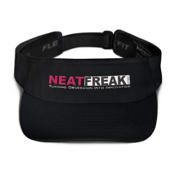 *PINK LOGO*- EMBROIDERED FLEXFIT VISOR [2 Options]