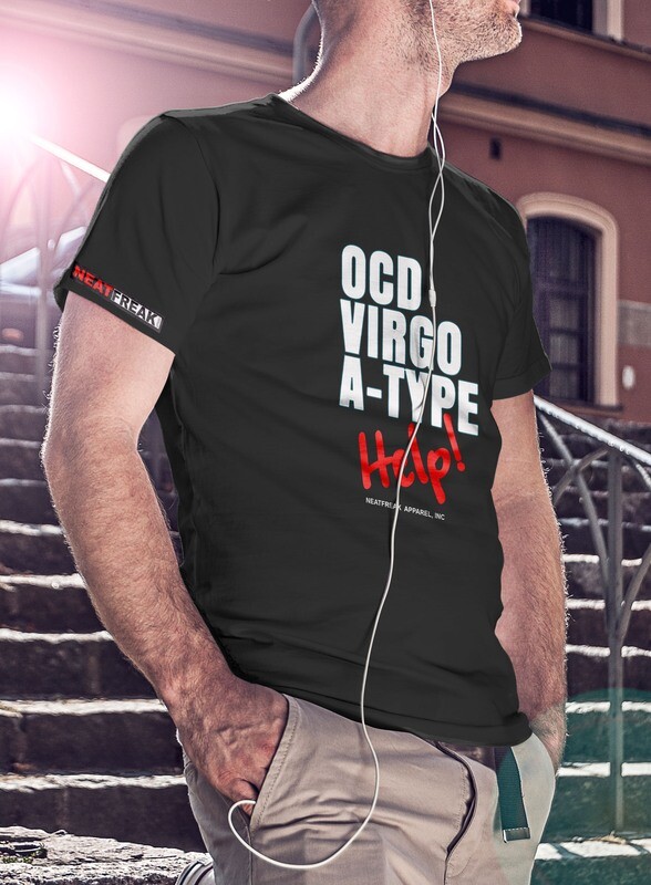 OCD VIRGO A-TYPE HELP! -LIGHTWEIGHT- MEN'S TEE [6 Colors]