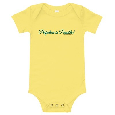PERFECTION IS POSSIBLE - (Light) ONESIE [4 Color Options]