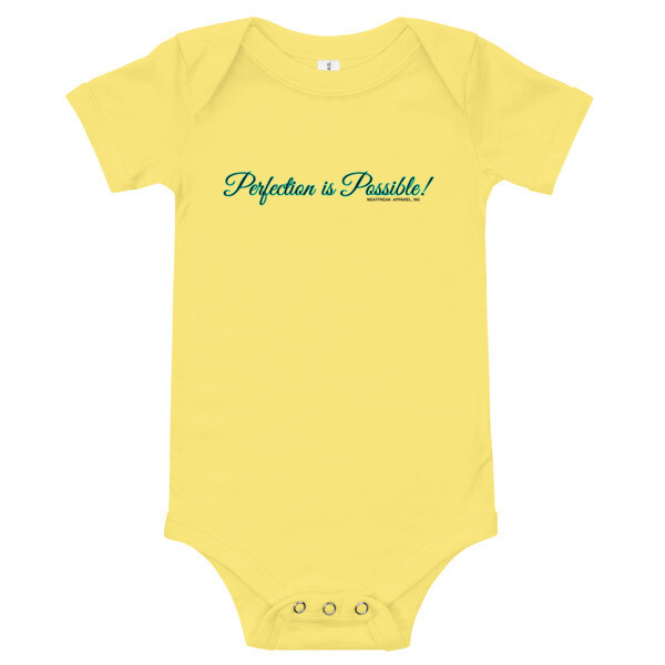 PERFECTION IS POSSIBLE - (Light) ONESIE [4 Color Options]