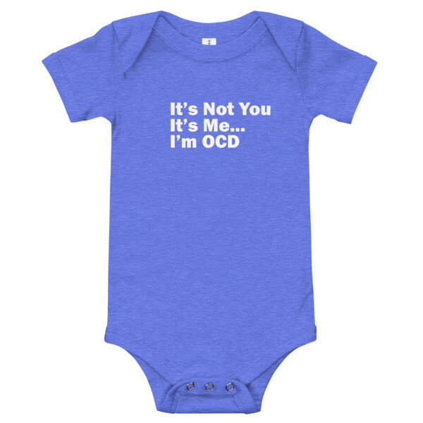 IT'S NOT YOU, IT'S ME (Wht) *6m-24m ONESIE [6 Color Options]