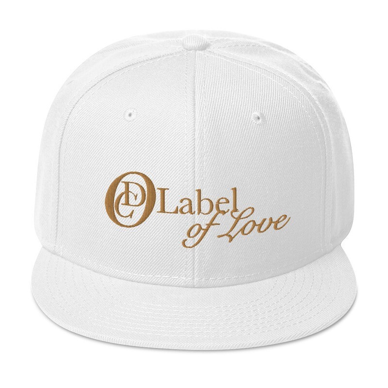 OCD Logo, Label Of Love- CLASSIC FIT FLAT BRIM HAT [4 Colors]