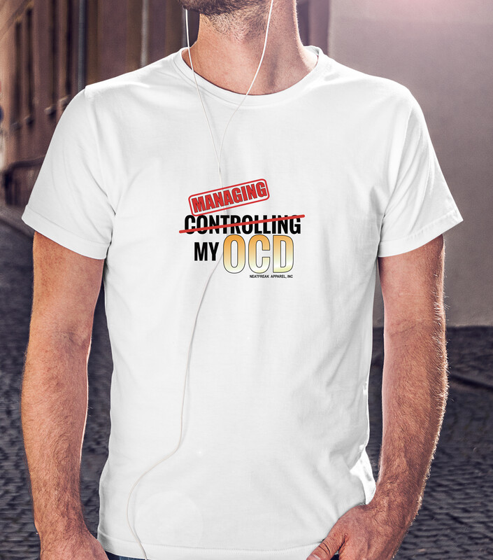 MANAGING MY OCD -CLASSIC HEAVY- MEN'S TEE [4 Colors]