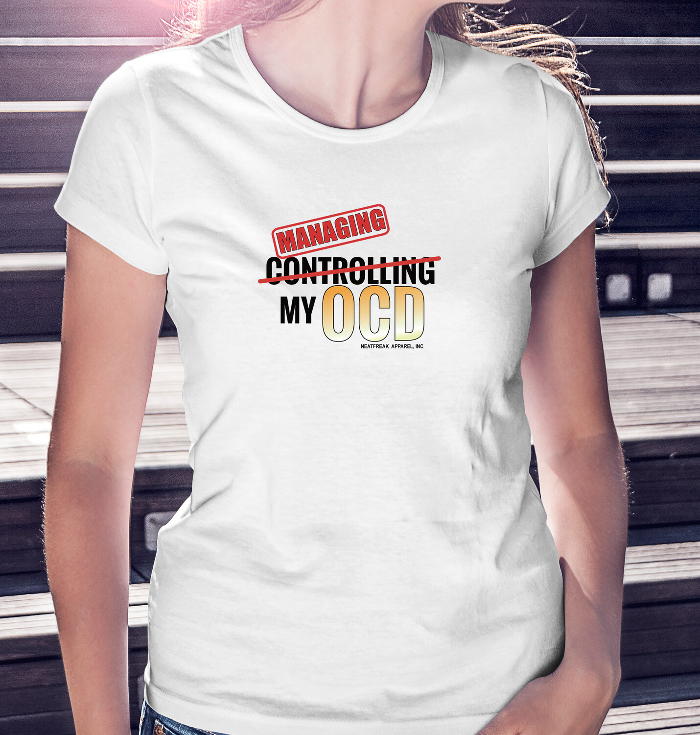 MANAGING MY OCD - CLASSIC WOMAN'S TEE [3 Colors]