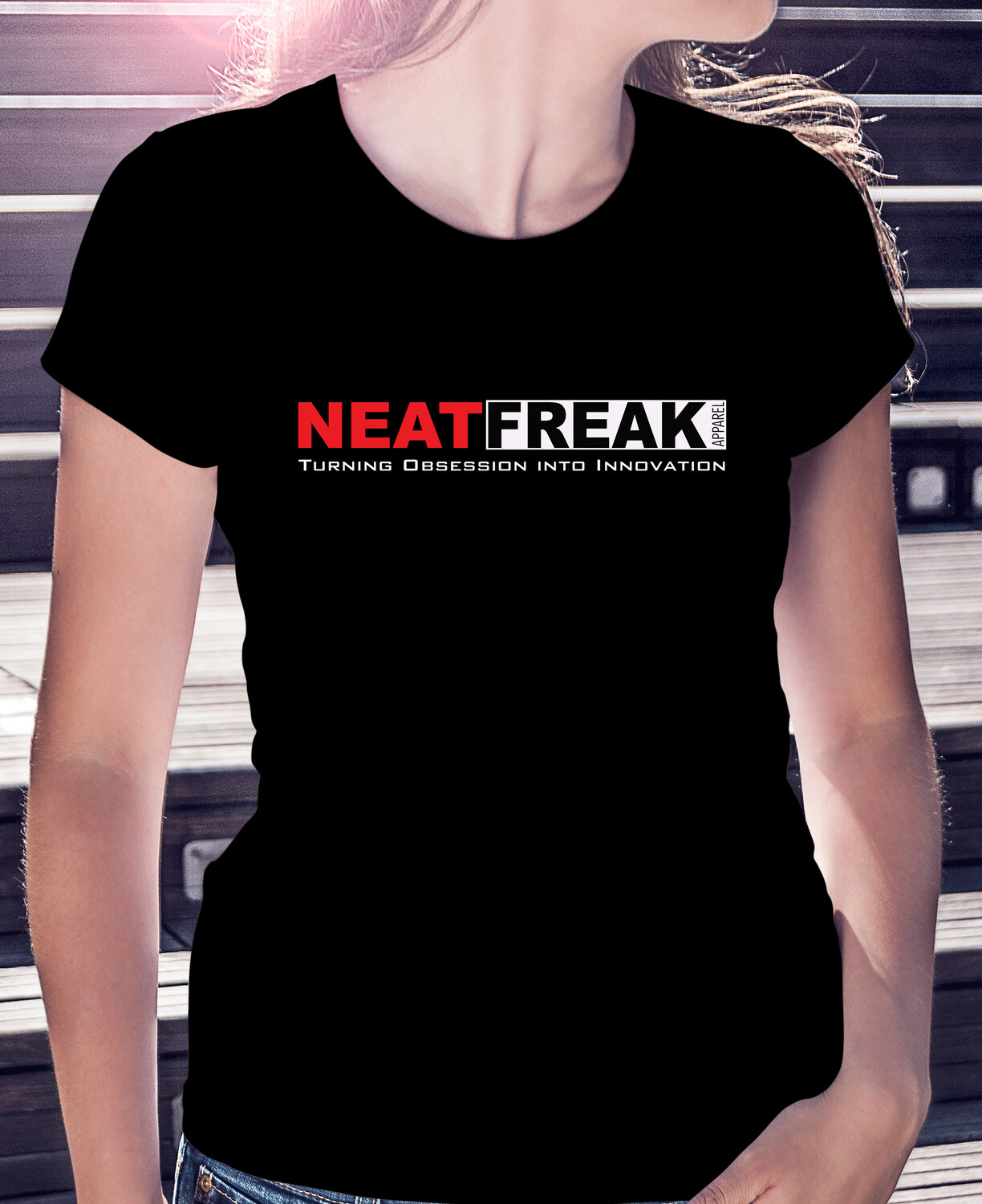 *RED LOGO* FASHION FIT WOMAN'S TEE [7 Color Options]