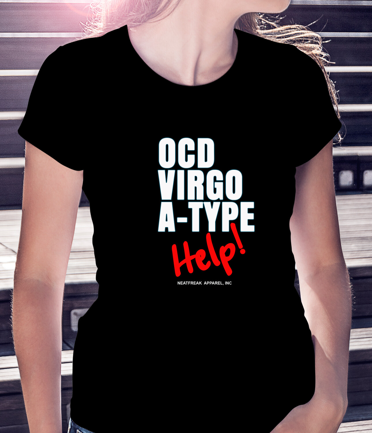 OCD VIRGO A-TYPE HELP! - CLASSIC WOMAN'S TEE [6 Colors]