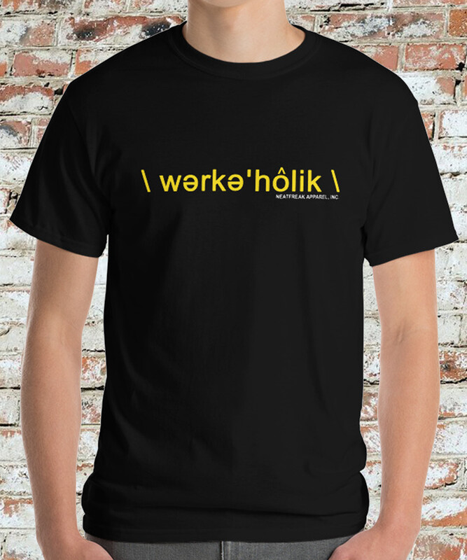 WORKAHOLIC -CLASSIC HEAVY- MEN'S TEE [7 Colors]