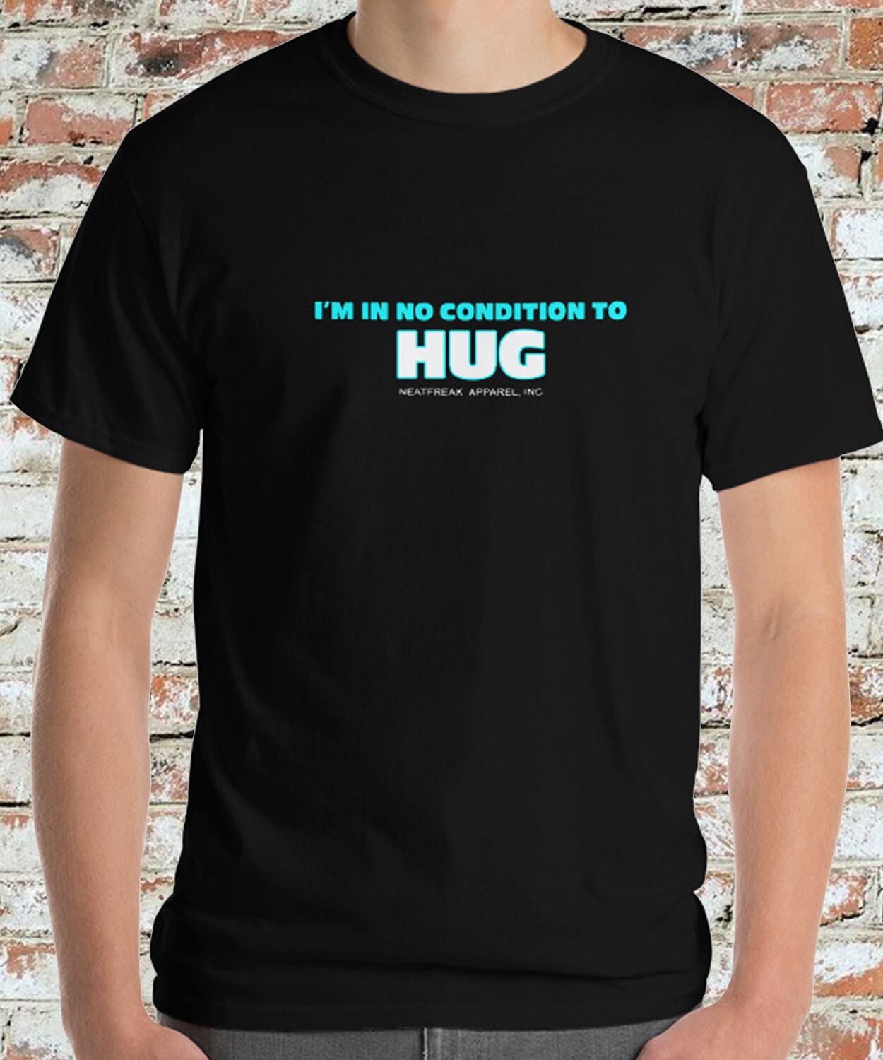 NO CONDITION TO HUG -CLASSIC HEAVY- MEN'S TEE [6 Colors]
