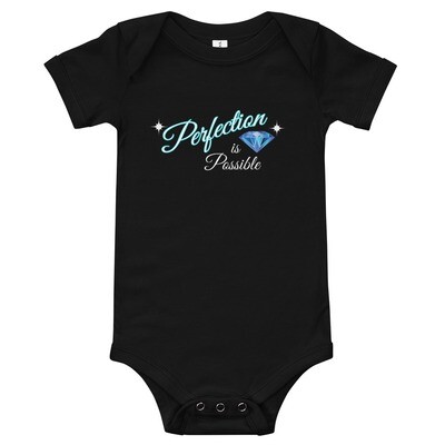PERFECTION IS POSSIBLE (Diamond)- ONESIE [3 Color Options]