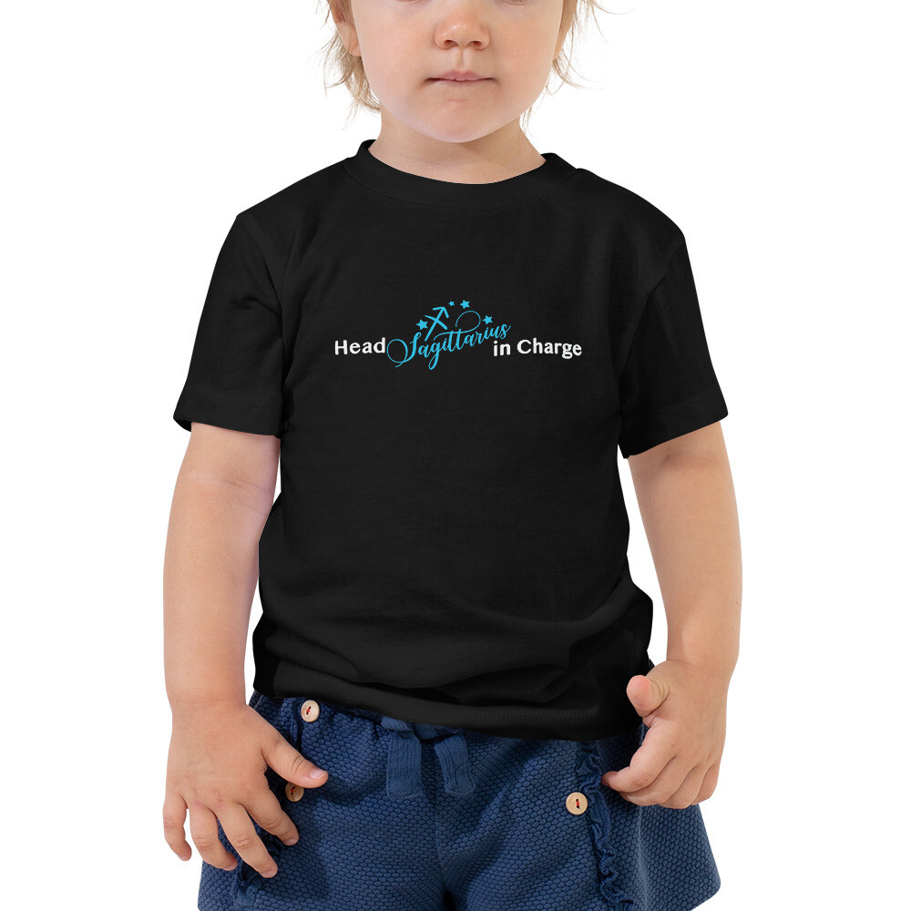 HEAD 'SAGITTARIUS' IN CHARGE- Toddler Tee, Size: 2T