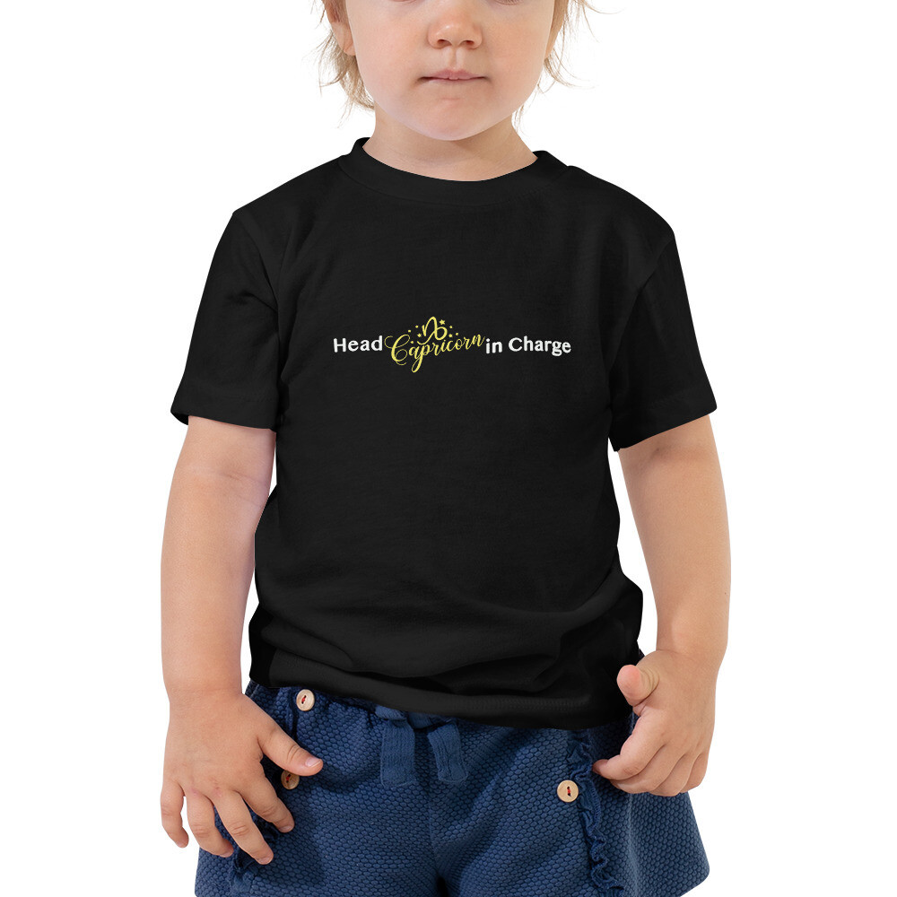 HEAD 'CAPRICORN' IN CHARGE- Toddler Tee, Size: 2T