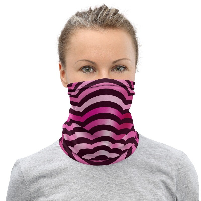 PSYCHEDELIC FLOWER- All Purpose Face Covering/Neck Warmer