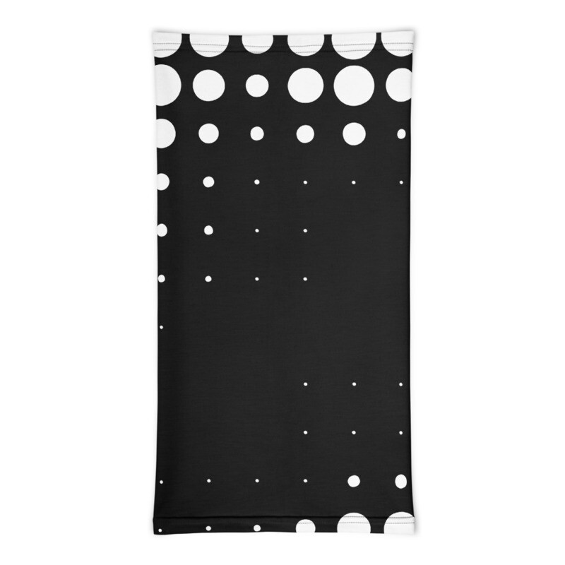 BLK &amp; WHT DOTS- [FULL DESIGN VIEW]