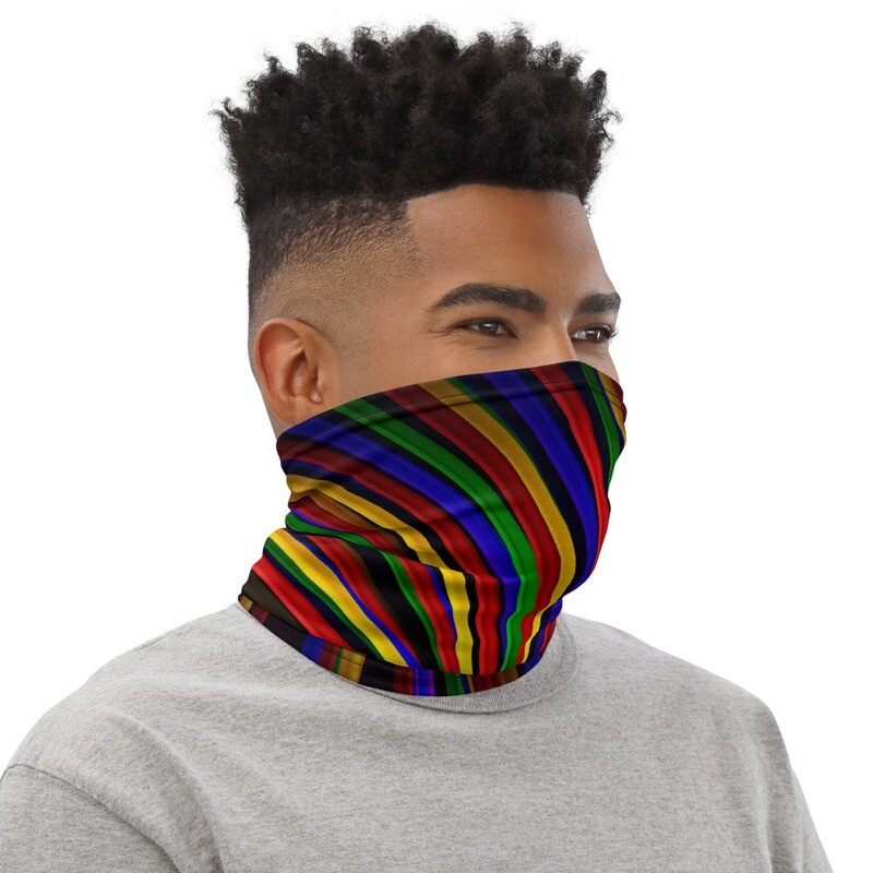 RAINBOW BURST- All Purpose Face Covering/Neck Warmer
