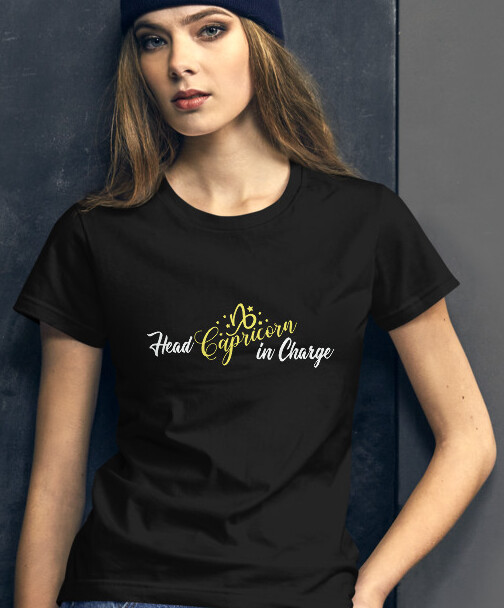HEAD 'CAPRICORN' IN CHARGE - WOMAN'S CLASSIC TEE