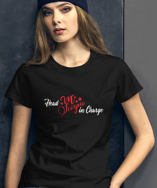 HEAD 'SCORPIO' IN CHARGE - WOMAN'S CLASSIC TEE