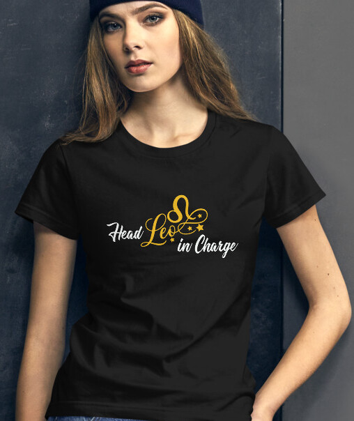 HEAD 'LEO' IN CHARGE - WOMAN'S CLASSIC TEE