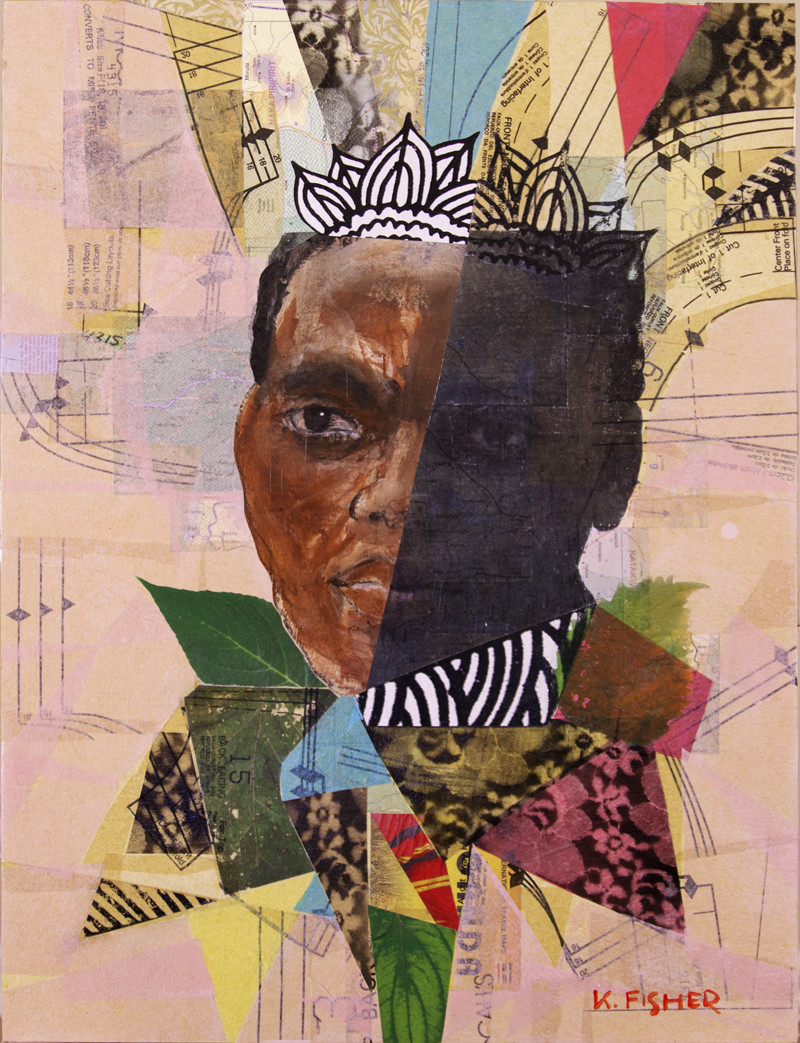 Peninah Mixed Media Portrait Peninah Mixed Media Portrait