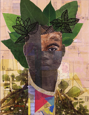 Napona Mixed Media Portrait