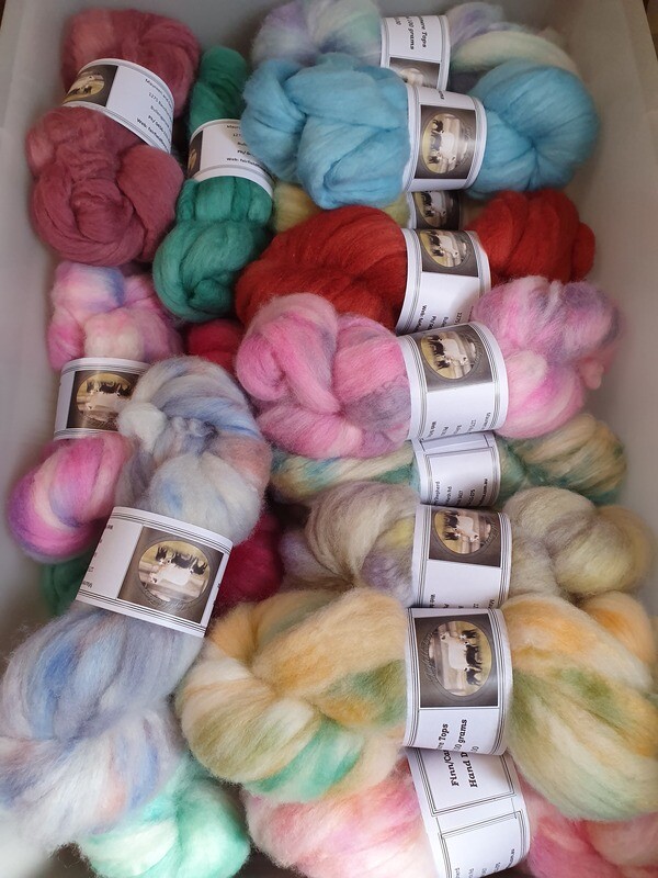 Landscape dyed Finn tops.