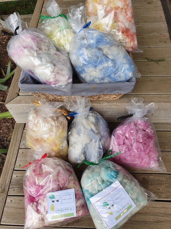 Individual packs of approx 100 grams.