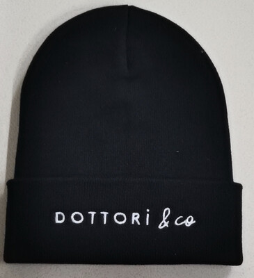 BEANIE WITH DOTTORI&Co Embroidered