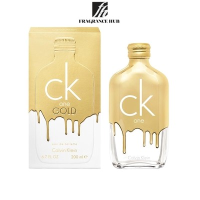 [Original] Calvin Klein cK One Gold EDT Unisex 200ml