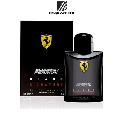 [Original] Ferrari Scuderia Ferrari Black EDT Men 125ml