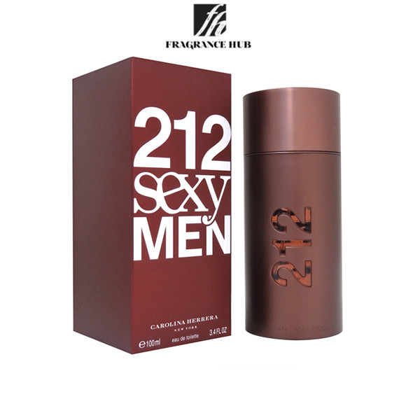 [Original] Carolina Herrera 212 Sexy Men EDT Men 100ml