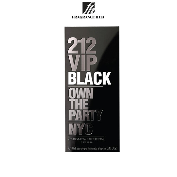 [Original] Carolina Herrera 212 VIP Black EDT Men 100ml