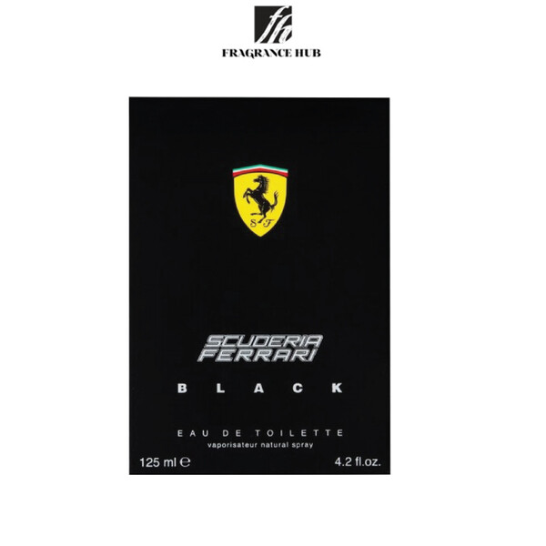 [Original] Ferrari Scuderia Ferrari Black EDT Men 125ml