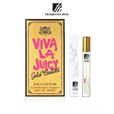 [FH 10ml Refill] Juicy Couture Viva La Juicy Gold EDP Lady by Fragrance HUB