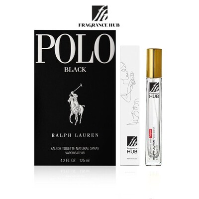 [FH 10ml Refill] Ralph Lauren Polo Black EDT Men by Fragrance HUB