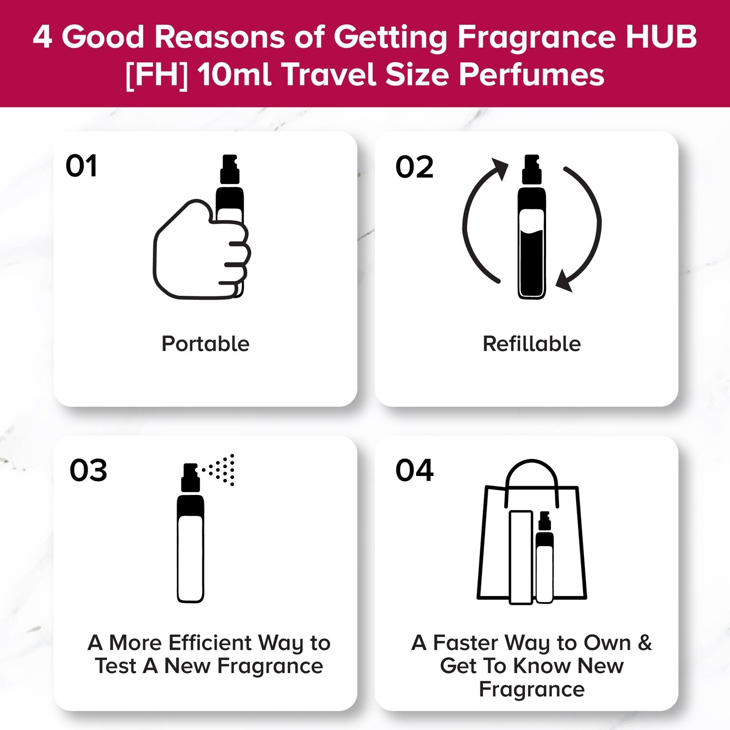 [FH 5/10ml Refill] Lancome Miracle EDP Lady by Fragrance HUB
