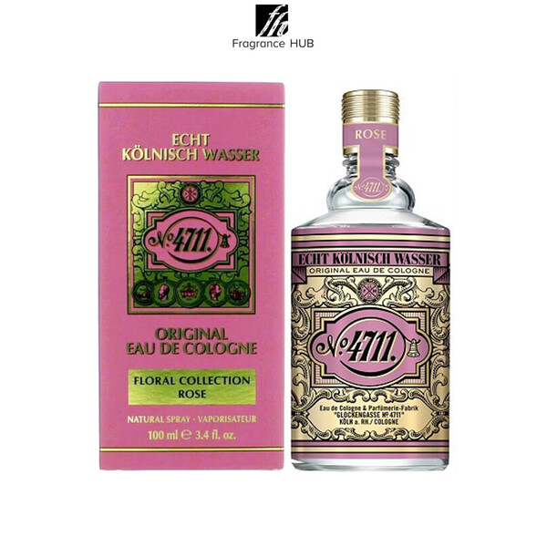 4711 Floral Collection Rose EDC Unisex 100ml
