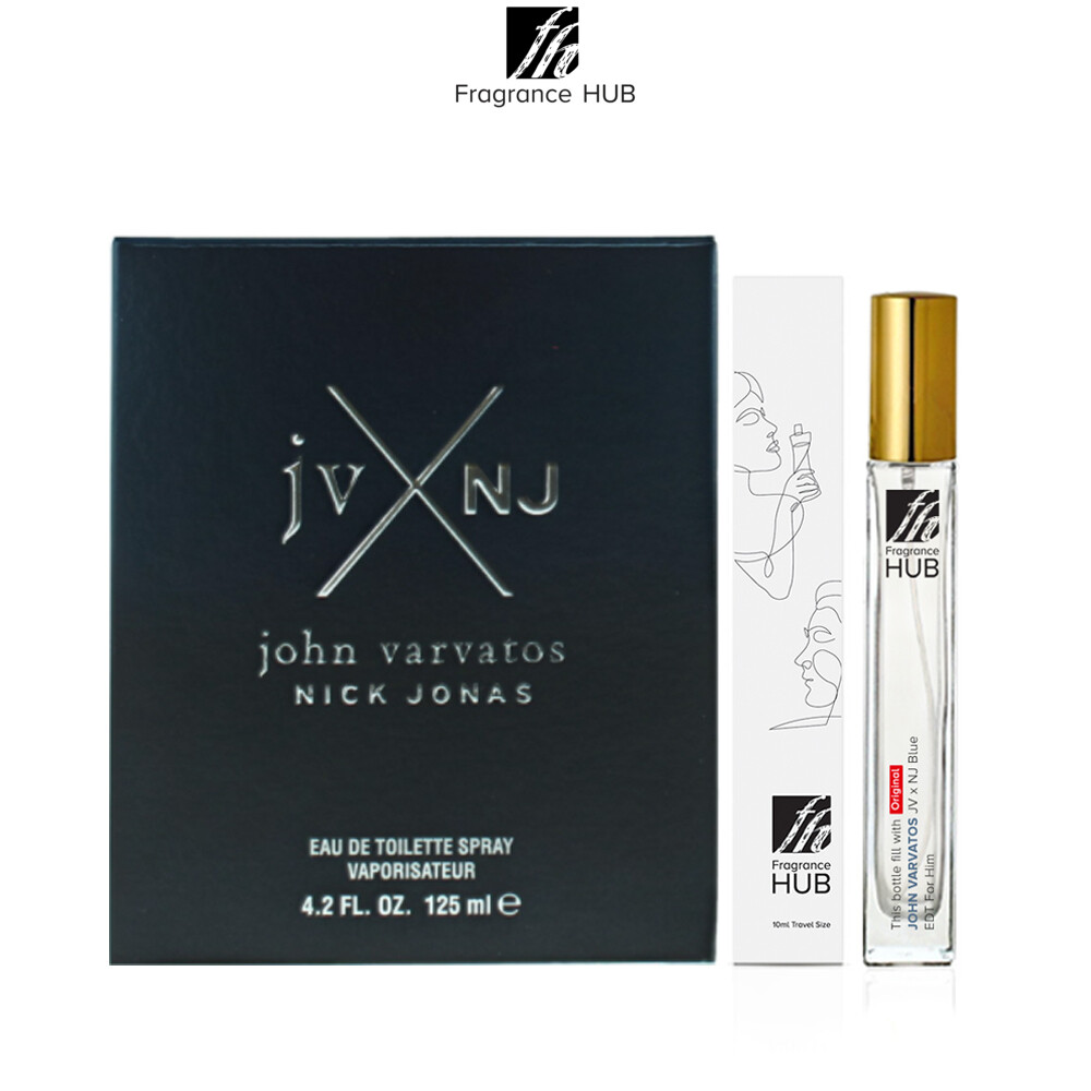 [FH 10ml Refill] John Varvatos JV x NJ Blue EDT Men by Fragrance HUB