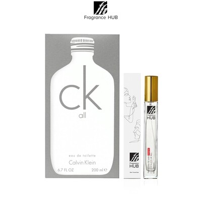 [FH 10ml Refill] Calvin Klein CK ALL EDT Unisex by Fragrance HUB