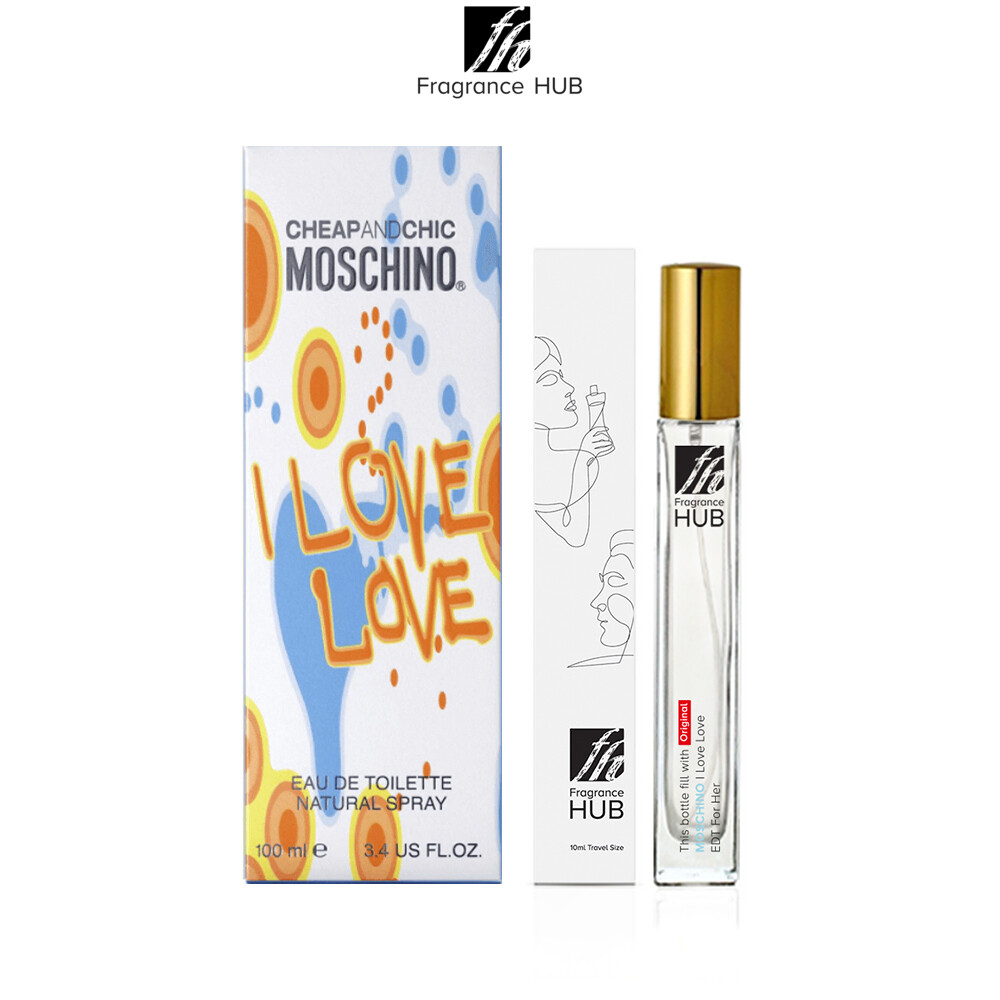 [FH 10ml Refill] Moschino I Love Love EDT Women by Fragrance HUB