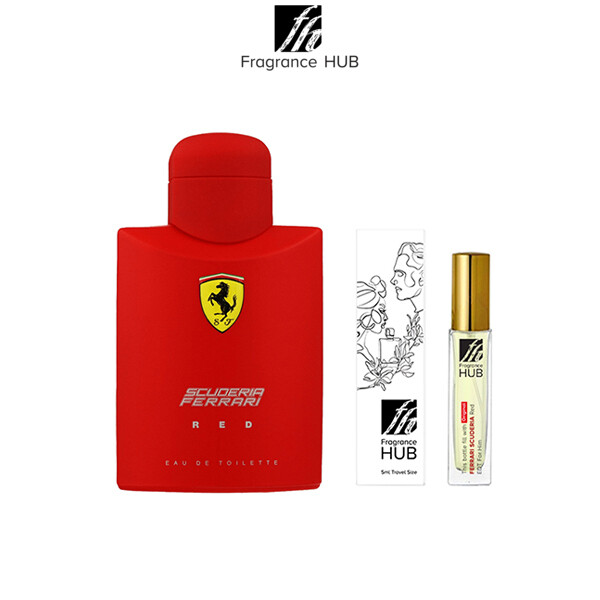 [FH 5ml Refill] Ferrari Scuderia Red EDT Men by Fragrance HUB