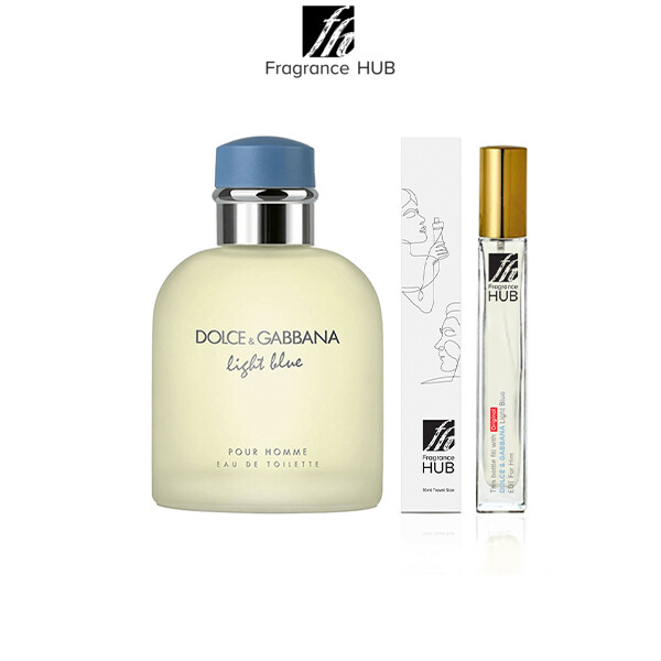 [FH 10ml Refill] Dolce & Gabbana Light Blue EDT Men by Fragrance HUB